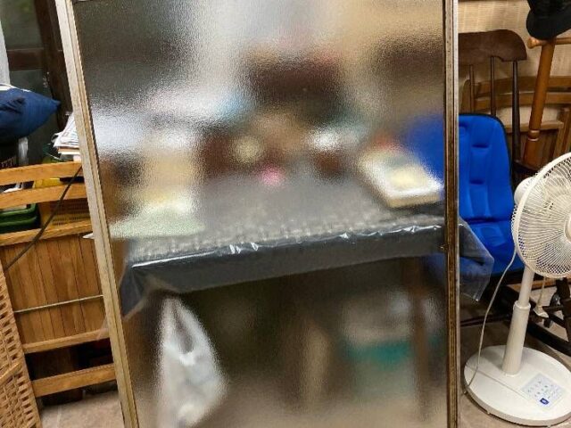 腰高窓の霞交換｜文京区の施工写真