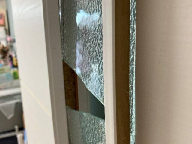 室内扉の霞交換｜足立区の施工写真
