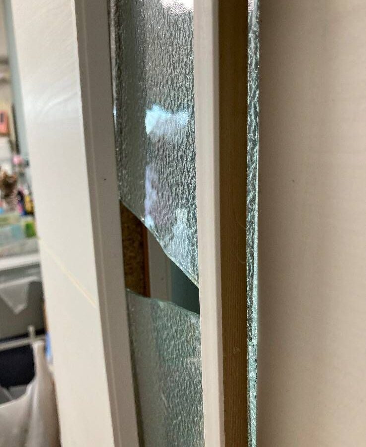 室内扉の霞交換｜足立区の施工写真